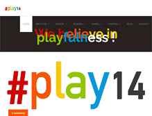 Tablet Screenshot of play14.org